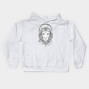 Lion Warrior Kids Hoodie